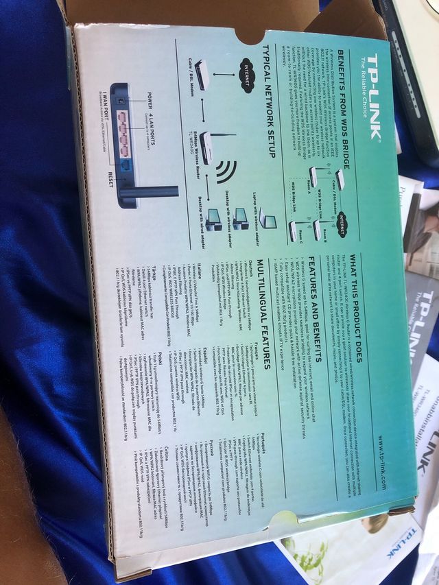 Router TP-Link Wireless G 54 Mbps