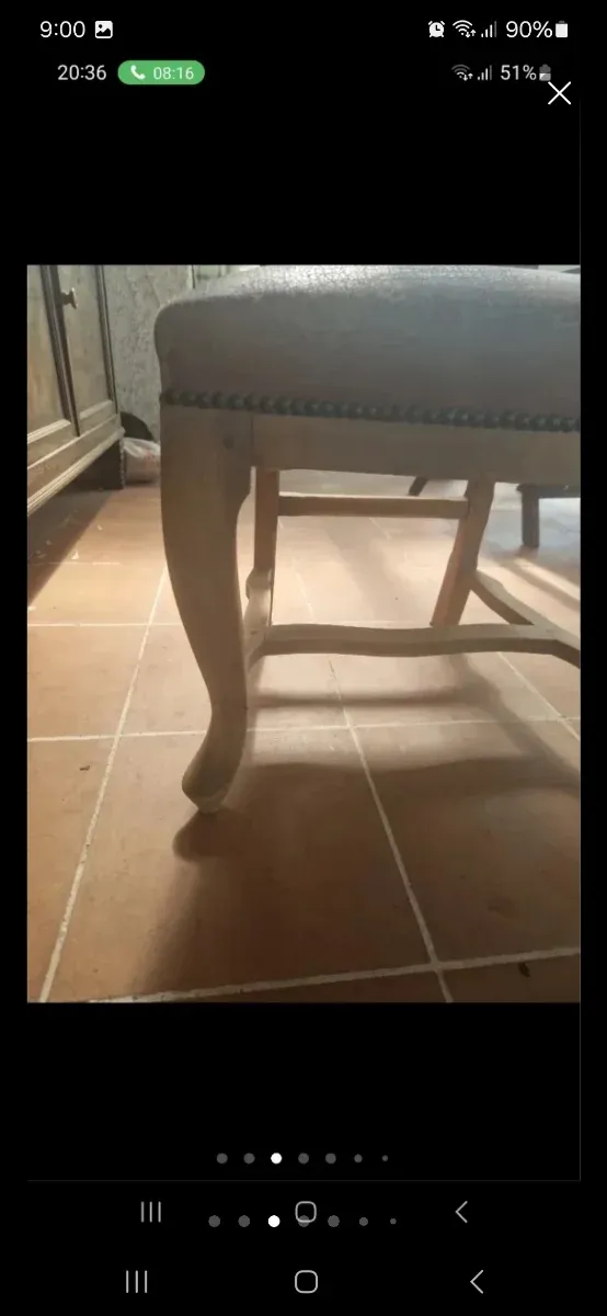 Sillas de comedor de madera