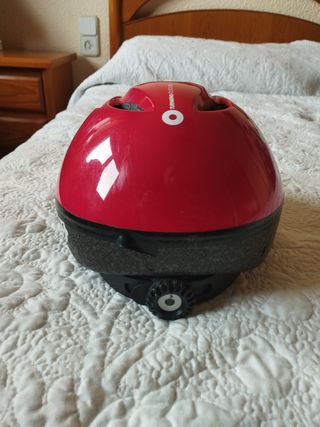 Casco bici infantil rojo