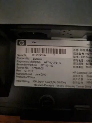 Monitor HP Compaq LA1951g