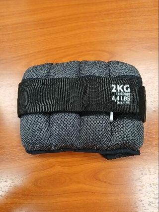 Pesas Tobilleras Lastres Fitness Modulables 2 kg Gris