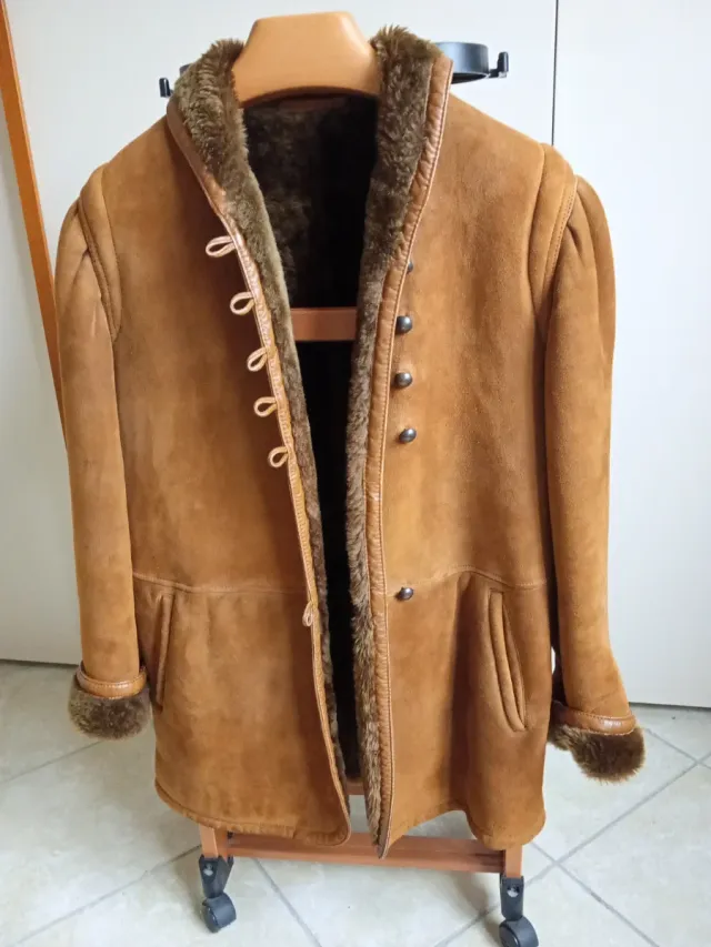 Montone donna anni '80 originale