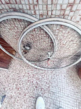 Bicicleta antigua de carretera