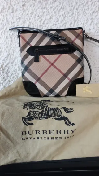 Borsa a tracolla Burberry Check