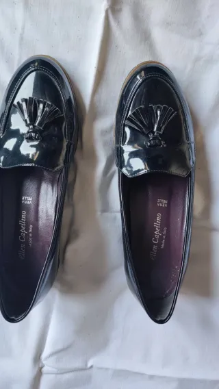 Mocassini vernice Ellen Capellino