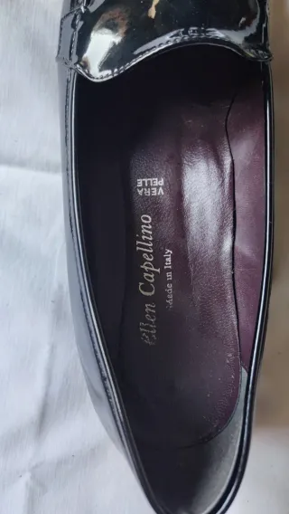 Mocassini vernice Ellen Capellino