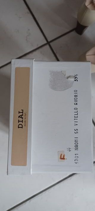 Scarpe Dial beige n.39.5 in pelle