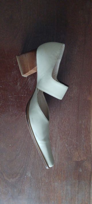 Scarpe Dial beige n.39.5 in pelle