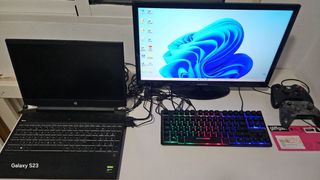 Portátil Gaming HP Negro