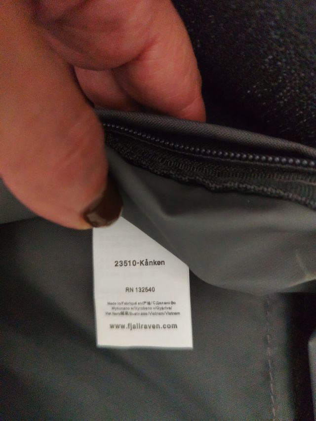 Mochila Fjallraven Kanken Gris