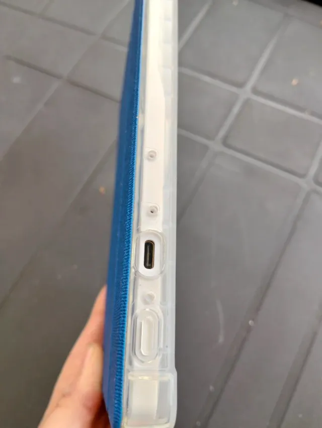 Tablet Azul y Blanca