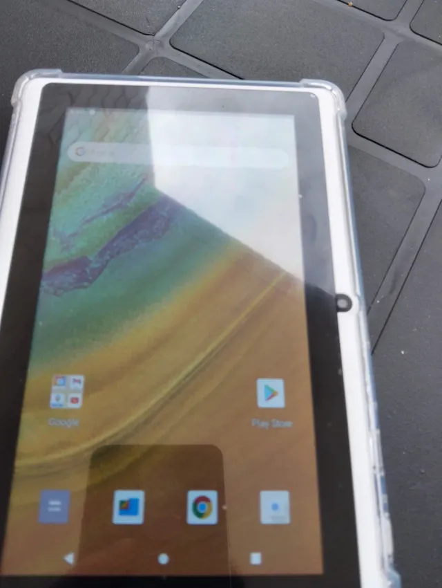 Tablet Azul y Blanca