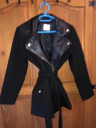 Chaqueta Encuentro Negra Paño