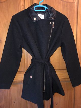 Chaqueta Encuentro Negra Paño