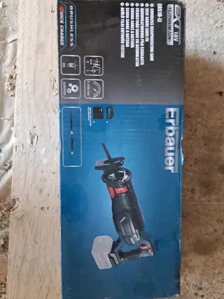 Sierra Recíproca Erbauer 18V Brushless