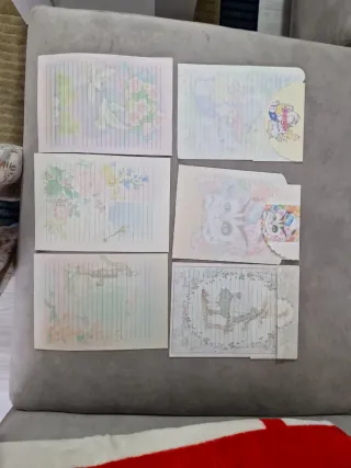 Papel de carta con olor 10 euros cada una