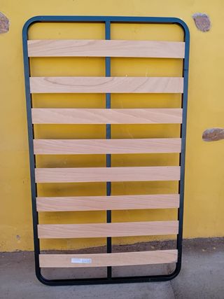 Somier de láminas madera y metal