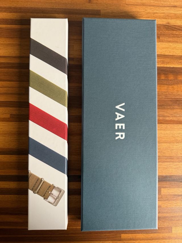 Reloj Vaer DS2 Ocean-Ready Negro Cuarzo