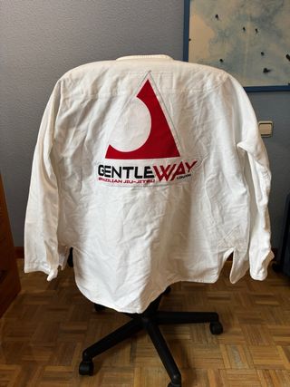 Kimono BJJ / Jiujitsu GENTLEWAY Blanco Adulto
