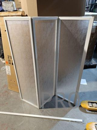 PANEL DE BAÑO DF/7 METACRILATO ALTO 140X130 BLANC