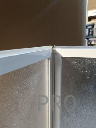 PANEL DE BAÑO DF/7 METACRILATO ALTO 140X130 BLANC