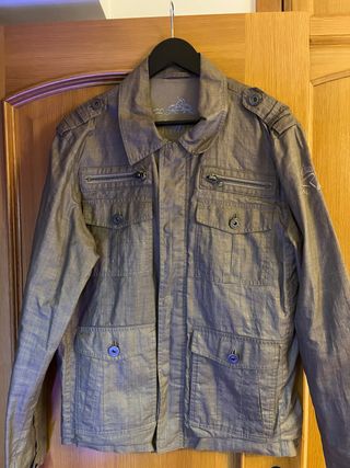 Cazadora Redskins Gris