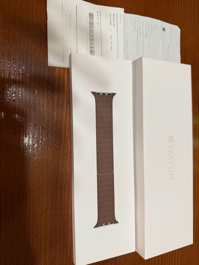 Correa Apple Watch Marrón 46mm 