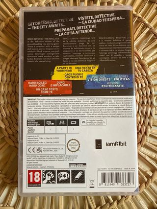 Disco Elysium The Final Cut Nintendo Switch