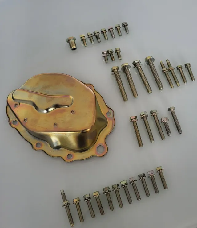 Tapa y tornillería cincada caja BE4 BE3