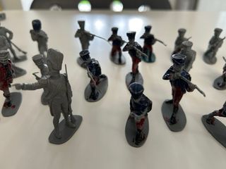 Lotto soldatini napoleonici scala 1:32 anni '70