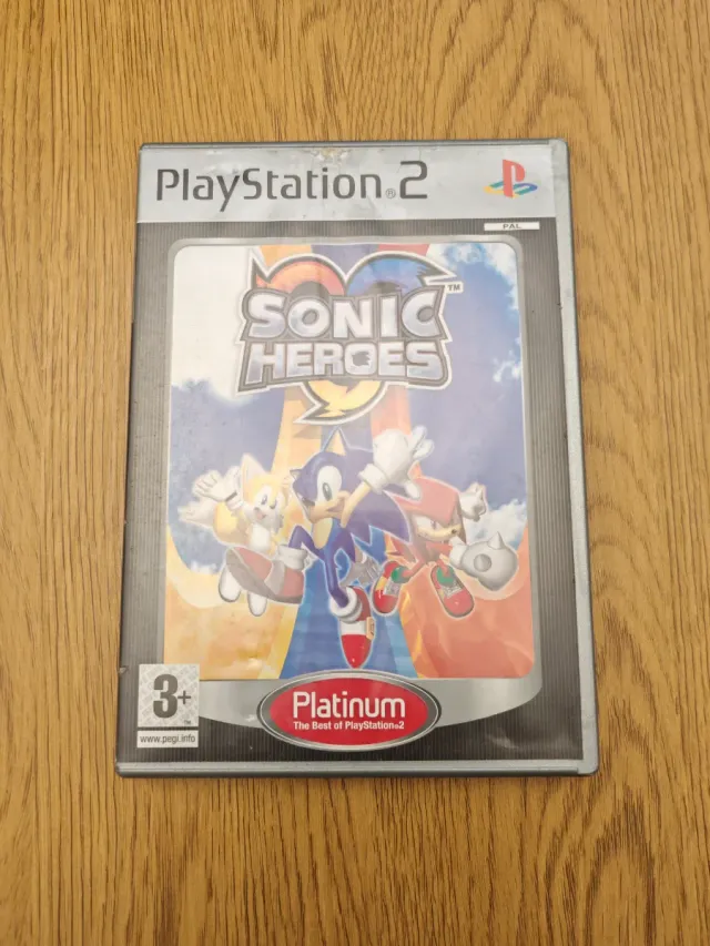 Sonic Heroes PlayStation 2 PS2 Platinum