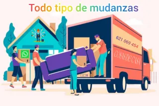 Todo tipo de mudanza traslado portes express 24/7