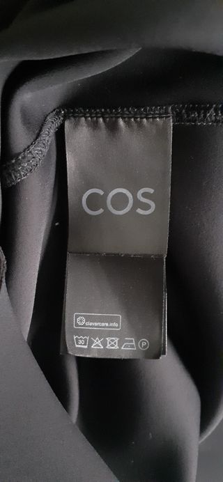 Vestido COS Neopreno Negro Talla XS