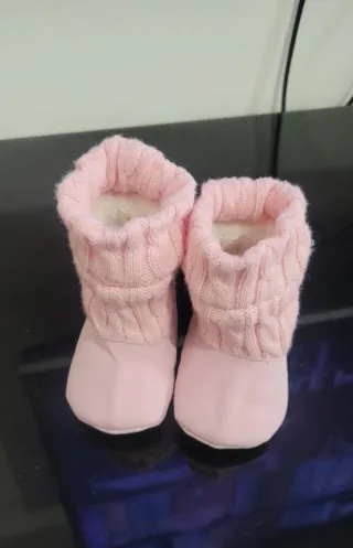 Stivaletti neonata rosa chicco 