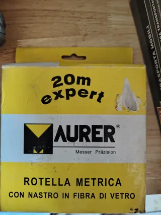 Rotella metrica MAURER 20m più kit Power fix.