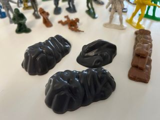 Lotto soldatini anni '70 scala 1:32