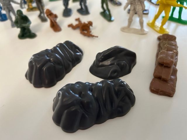 Lotto soldatini anni '70 scala 1:32