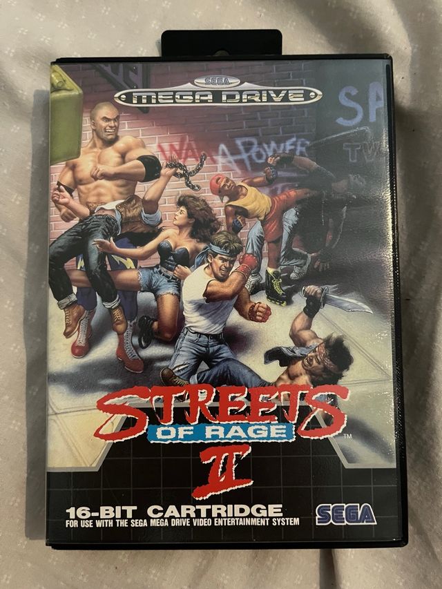 Streets of Rage 2 Sega Mega Drive PAL