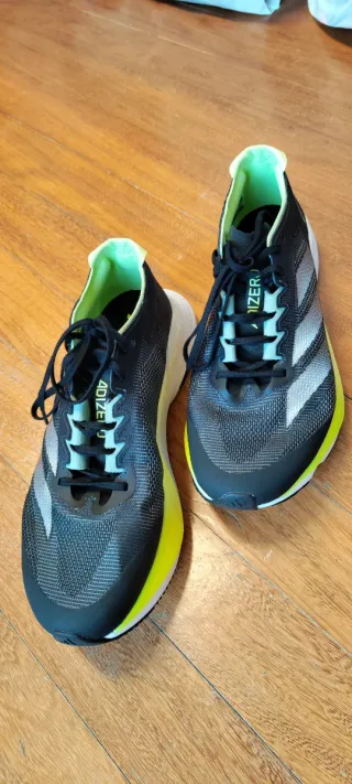 Zapatillas Adidas Adizero Boston 12 Negras/Verdes