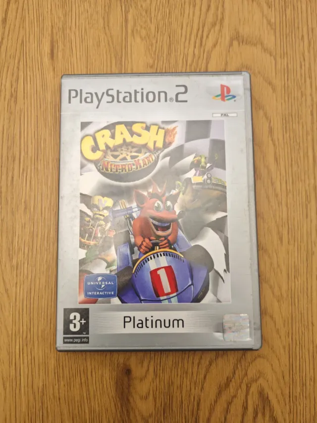 Crash Nitro Kart PS2 Platinum