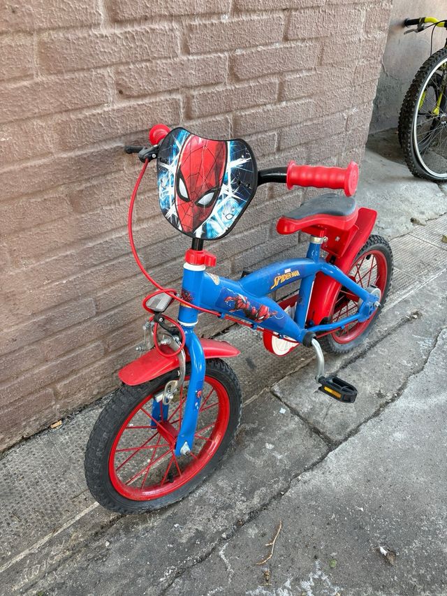 Bicicleta infantil Spiderman