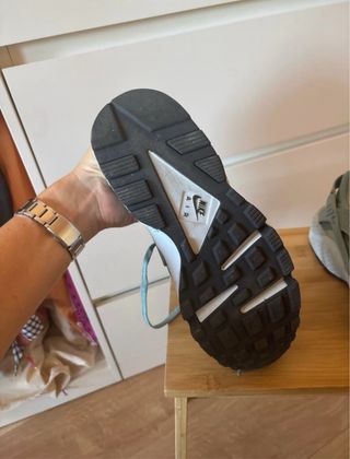 Nike Huarache Gris/Teal