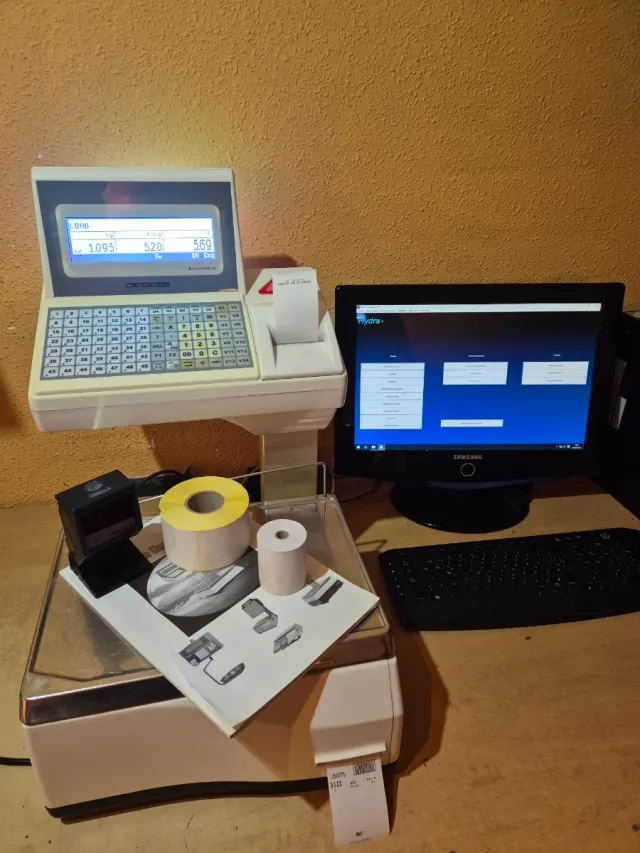 Balanza EPELSA EUROSCALE con escáner y GARANTIA