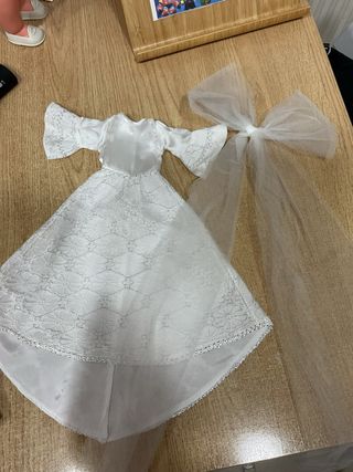 Abito da sposa antico Nancy degli anni '70