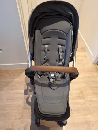 Pack Carro Joolz Hub Gris con Capazo