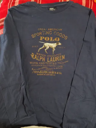 Camiseta Polo Ralph Lauren Vintage Azul