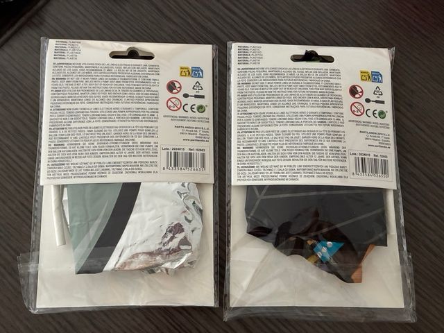 2 Globos Halloween helio: Esqueleto y Araña