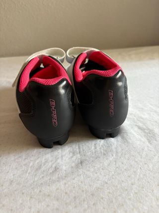 Zapatillas Ciclismo Mujer B- PRO Blancas