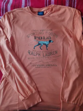 Camiseta Polo Ralph Lauren Vintage Naranja