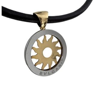 Colgante Sol Bulgari Oro y Plata